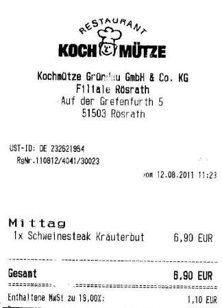 umwe Hffner Kochmtze Restaurant